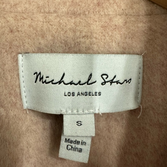 Michael Stars Amelia Moto Jacket Small pink - Picture 7 of 9